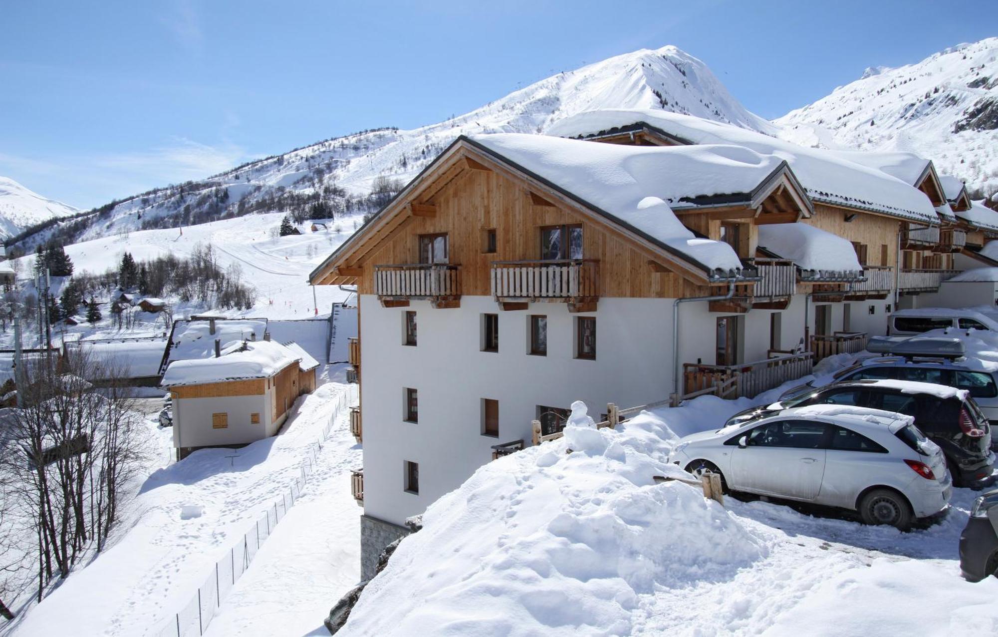 Residence Odalys Les Bergers Saint-Sorlin-dʼArves Exteriér fotografie